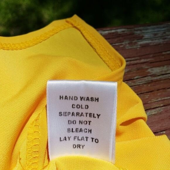 Slinky Brand Yellow Sleeveless Blouse Women’s Small Flowy Stretch Scoop Neck, Sm - Picture 11 of 14